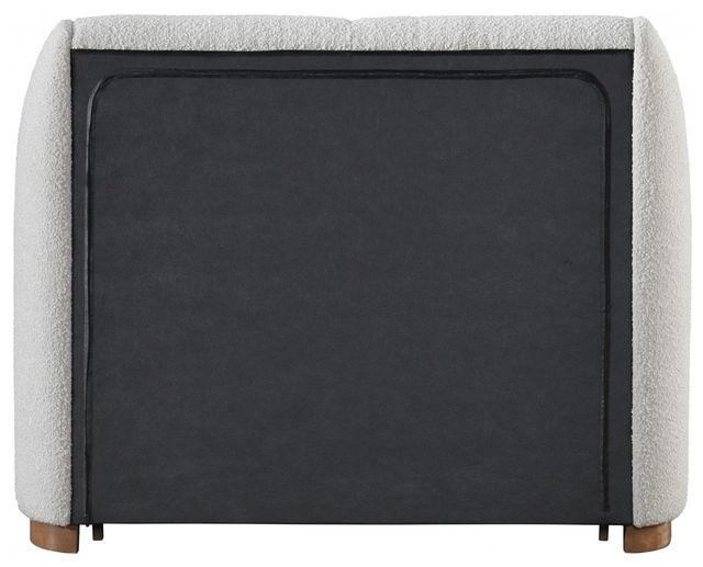 Meridian Furniture Jardin Cream Twin Upholstered Panel Bed-3