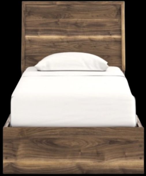 Signature Design by Ashley® Chirason Brown Twin Panel Bed-2