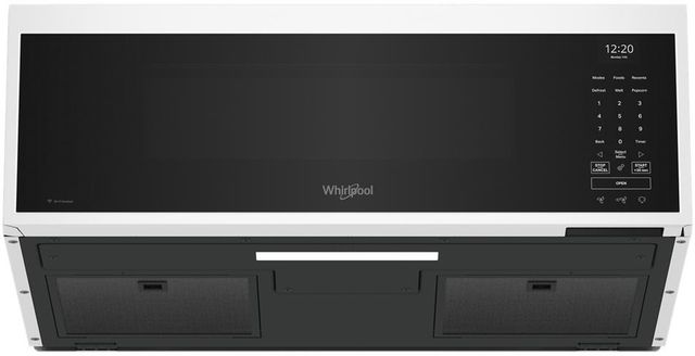 Whirlpool 30" 1.1 Cu. Ft. White Over the Range Microwave-4