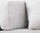 International Furniture Direct Roots Stained Brown/White 93" Upholstered Sofa-5