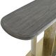 Bernhardt Trost Bernhardt Interiors Bracken Console Table with Dorado Gold Base-5
