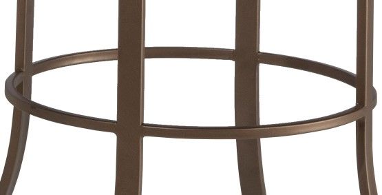 HH2 Home Kaufman Brown Swivel Counter Stool-3