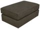 England Furniture Customizable Rouse Black Castered Ottoman-1