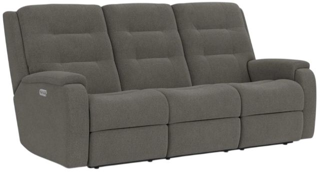 Flexsteel® Customizable Arlo Power Reclining Sofa with Power Headrests-1