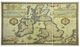 A & B Home 3- Piece Multi-Colored Rectangular Canvas Map Wall Art Set-1