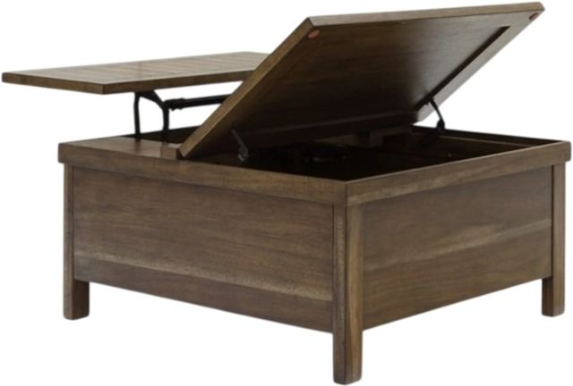 Signature Design by Ashley® Moriville Tobacco Brown Lift-Top Coffee Table-3