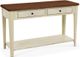 Peters-Revington™ Casual Choices™ Walnut Sofa Table with Pistachio Base-0