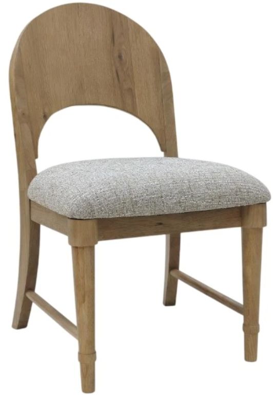 Legacy Classic Seraphina Sunlit Oak Upholstered Dining Side Chair-0