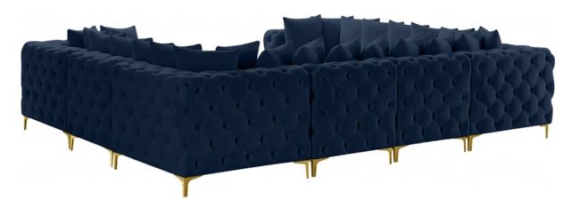 Meridian Furniture Tremblay 8-Piece Navy Modular Sectional Set-2