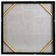 A & B Home Gray/Pink Cornerstone Hand Painted Wall Art-3