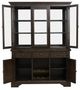 Mazin Furniture Reid Dark Cherry Buffet & Hutch-2