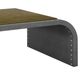 StyleCraft Dann Foley Lifestyle Cool Gray Waterfall Shagreen Coffee Table-1