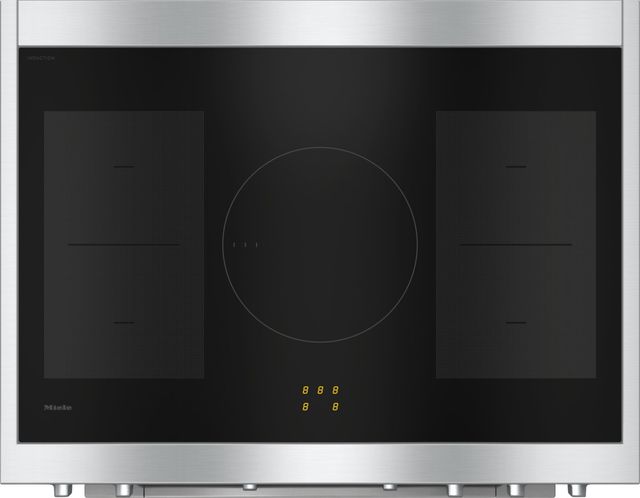 Miele® 36" Clean Touch Steel™ EasyControl Pro Style Induction Range-1