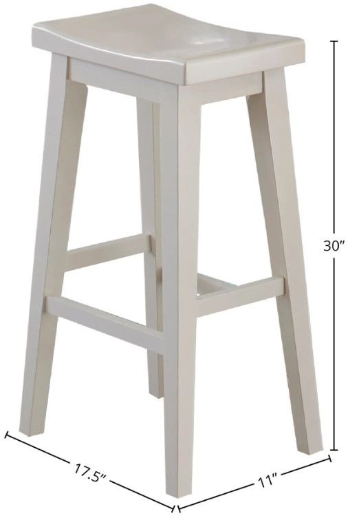 Parker House® Americana Modern Cotton Bar Stool-3