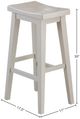 Parker House® Americana Modern Cotton Bar Stool-3