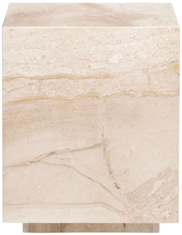 Florence Marble End Table - Thumbnail 2