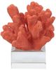 A & B Home Red Inna Faux Elkhorn Coral-3