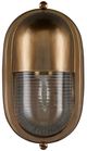 Currey & Company Maritime Brass/Clear Outdoor Wall Sconce-3
