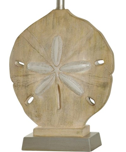 StyleCraft Large Sand Dollar Table Lamp-1