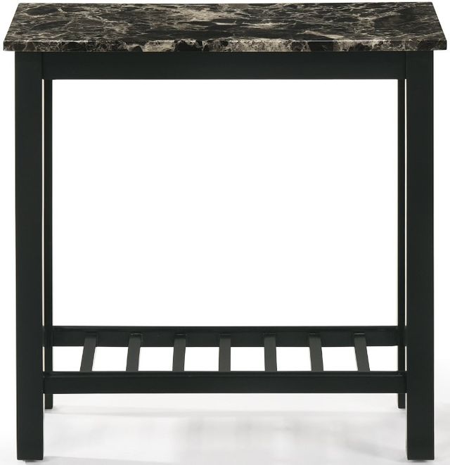 New Classic® Home Furnishings Eden Black Chairside Table-1