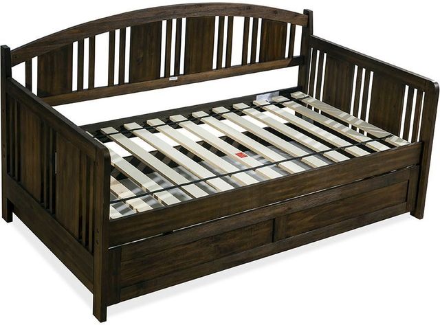 HH2 Home Dana Brushed Acacia Twin Youth Daybed with Trundle-1