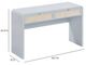 TOV Furniture Patty Blue 2-Drawer Console Table-2