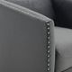 Elements International Stanton Royale Metal Swivel Chair-4
