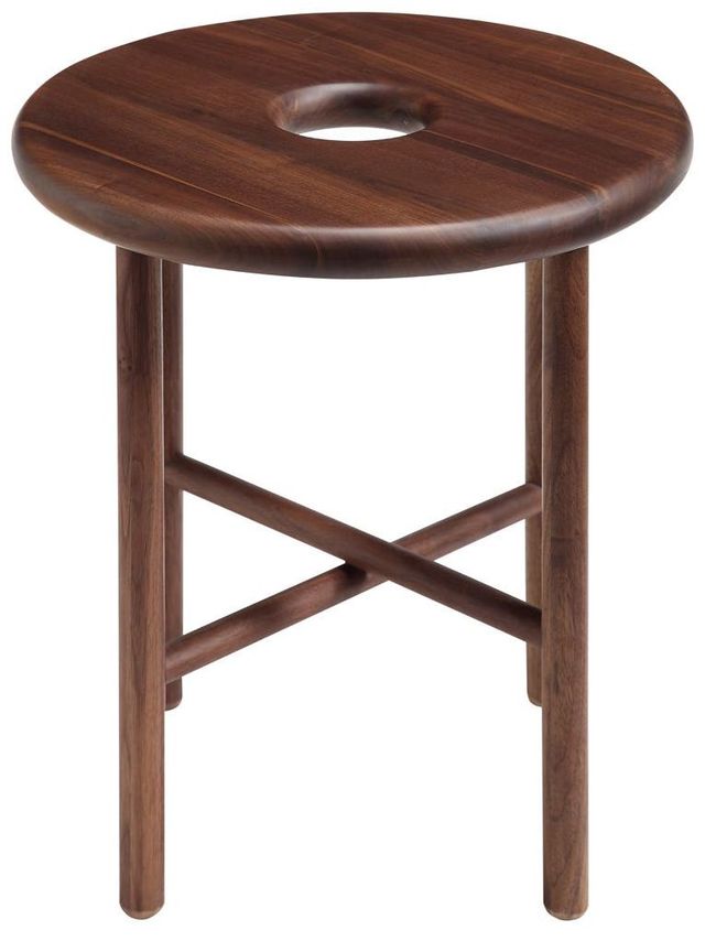 Moe's Home Collection Namba Walnut Brown Stool-0