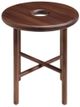 Moe's Home Collection Namba Walnut Brown Stool-0