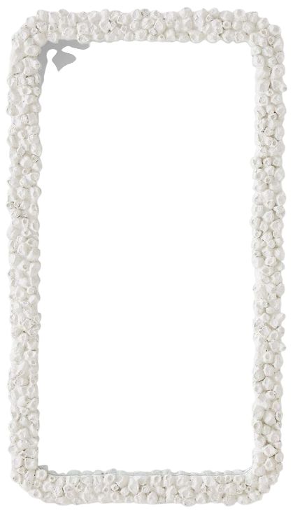 Uttermost® Barnacle Warm White Rectangular Mirror-0