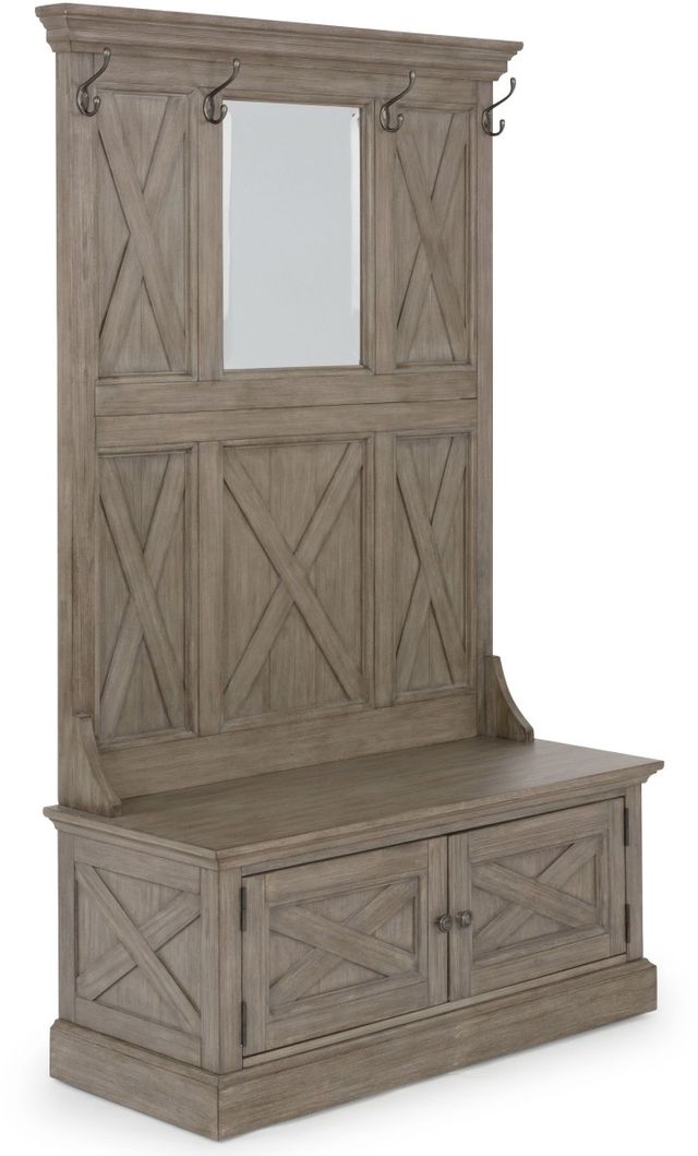 homestyles® Mountain Lodge Gray Hall Tree-1