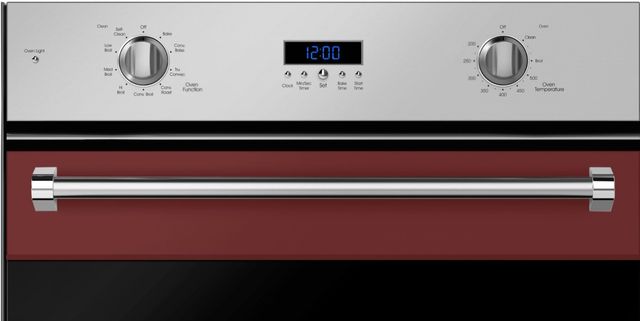 Viking® 3 Series 30" Reduction Red Single Electric Wall Oven-1
