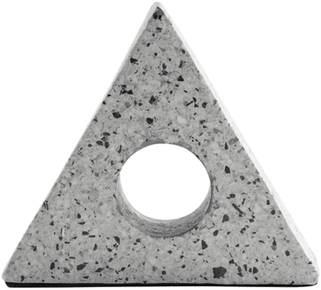 Signature Design by Ashley® Setehen Black/White Triangular Sculpture-2