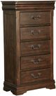 Mazin Furniture Mont Belvieu Dark Cherry Lingerie Chest-0