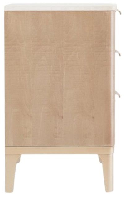 Michael Amini® Malilbu Crest Blush Nightstand-3