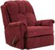 Affordable Furniture 2110 Tahoe Wine Manual Rocker Recliner-0