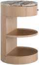 Universal Explore Home™ Modern Nomad Breeze White Oak Nightstand-3