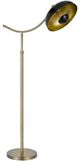 Cal® Lighting & Accessories Planetoid Dark Antique Brass/Bronze Floor Lamp-0