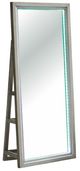 Signature Design by Ashley® Evesen Champagne Floor Standing Mirror with Storage and LED-4