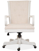 Magnussen Home® Bronwyn Off-White Upholstered Swivel Chair-0