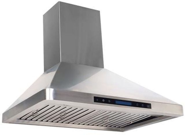 Verona® 36" Stainless Steel Wall Mounted Chimney Range Hood-1