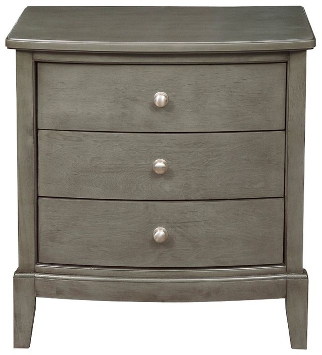 Homelegance® Cotterill Gray Nightstand-2