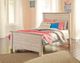Signature Design by Ashley® Willowton Whitewash Full Panel Footboard-1