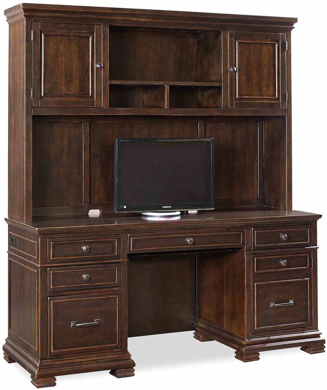 Aspenhome® Weston Brown Ale Credenza Hutch-1