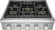 Thermador® Professional 30" Stainless Steel Gas Rangetop-0