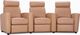 Jaymar 3 Piece Sunset Chamois Gr. 40 Home Theater Sectional-2