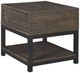 Table d'extrémité carrée Johurst, brun, Signature Design by Ashley®-1