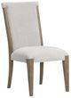 Magnussen Home® Plum Creek Elite Dove/Sierra Brown Upholstered Dining Side Chair-0