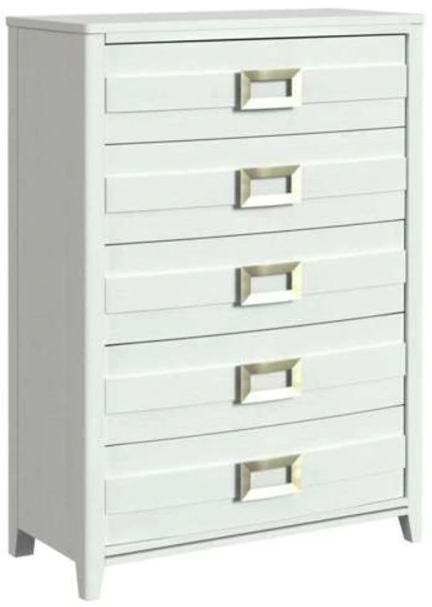 Elements International Tobias White Chest-0