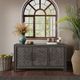 Jofran Inc. Gramercy Platinum 3-Door Accent Cabinet-1